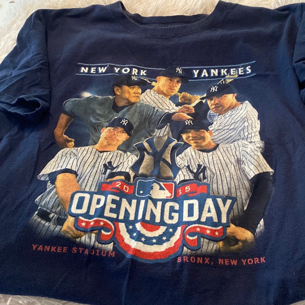 Vintage Yankees opening day tee